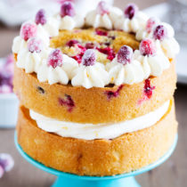 Infused with orange flavor and studded with juicy cranberries, this Orange Cranberry Cake is the perfect festive dessert for your Thanksgiving and holiday tables.