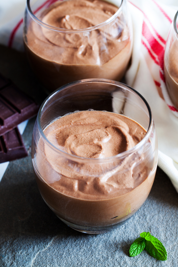 Cloud-like, melt in your mouth Chocolate Hazelnut Mousse – The perfect ending to any meal.