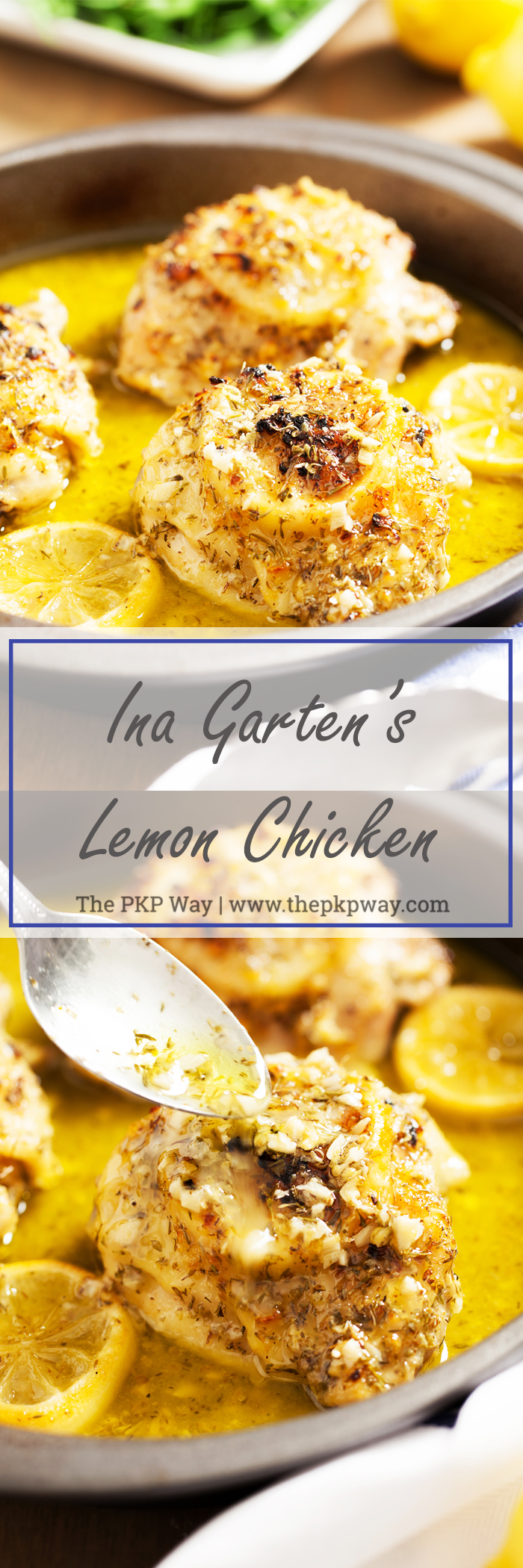 From the Barefoot Contessa herself, Ina Garten's Lemon Chicken is juicy, flavorful, and oh so easy!