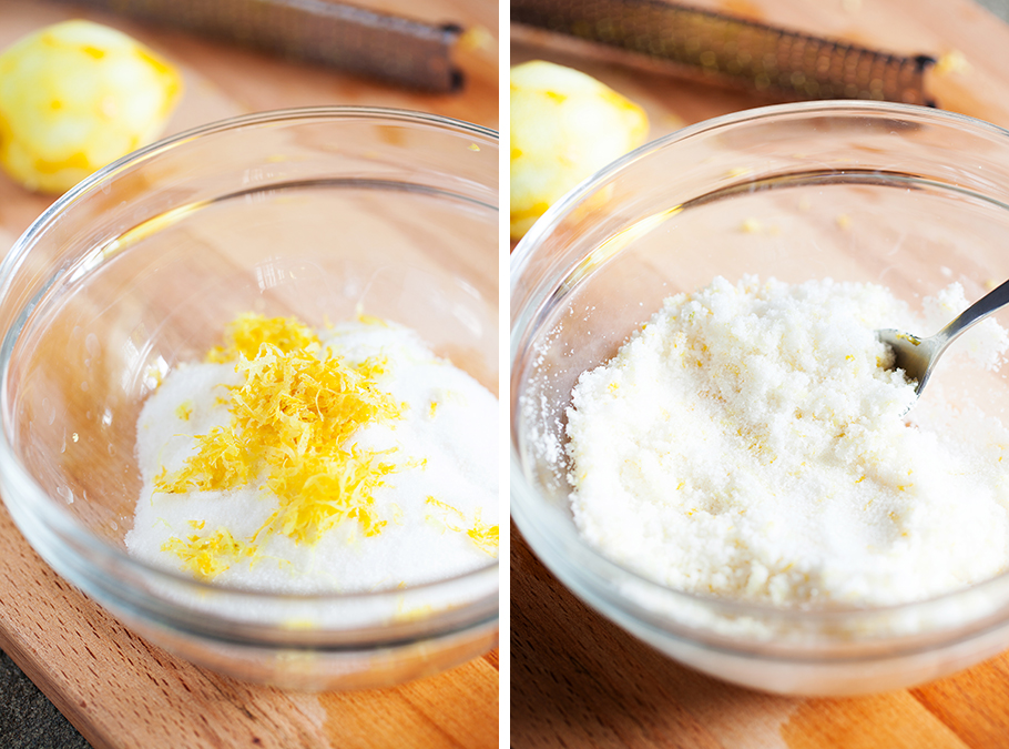 Two layers of soft white cake, lemon curd filling, and cream cheese frosting make this Lemon Snack Cake the perfect “light” and bright dessert.