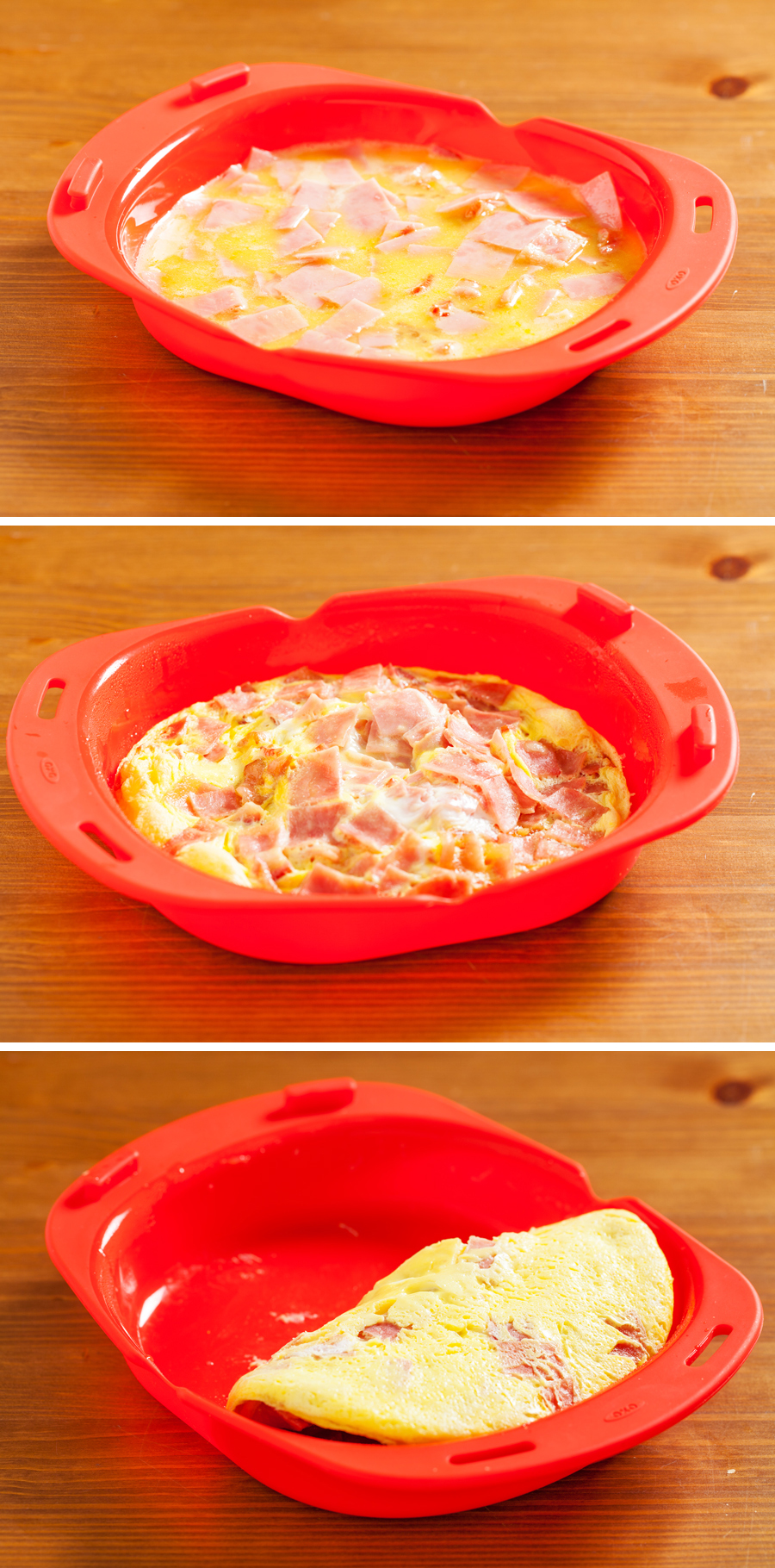 For a warm breakfast any day of the week, customize your own quick and easy Mason Jar Omelet. 