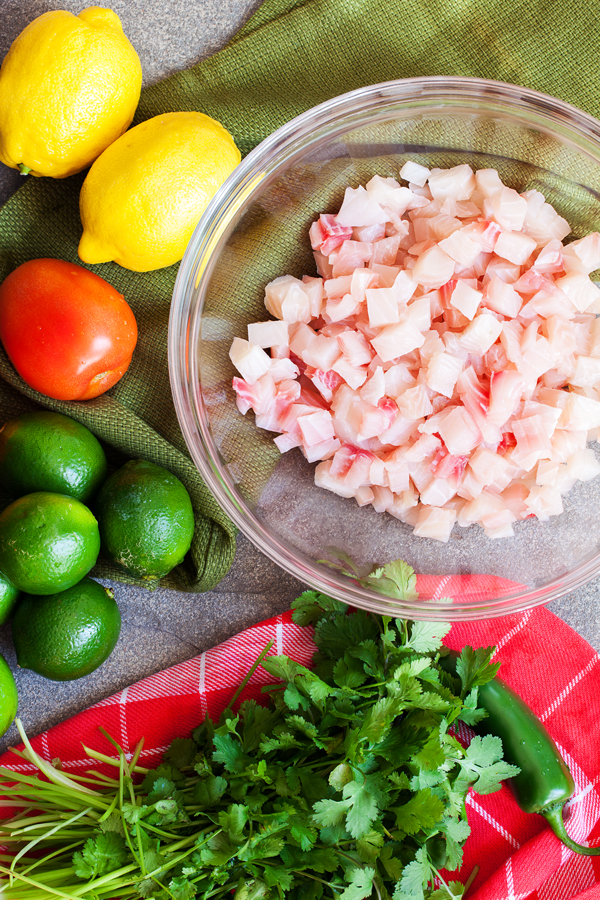 Transport yourself to Mexico with delicious and refreshing Ceviche Tostadas.