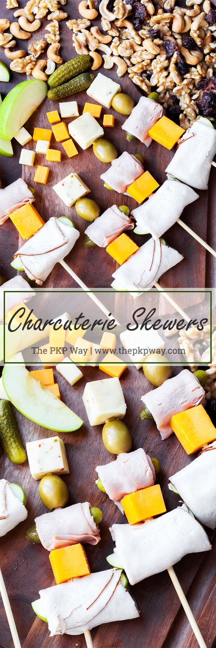 Easily entertain with these completely customizable and delicious Charcuterie Skewers.