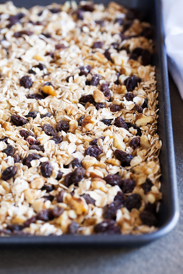 Completely addicting Chewy Oatmeal, Raisin & Walnut Cookies will be a hit at your next potluck, picnic, or party.