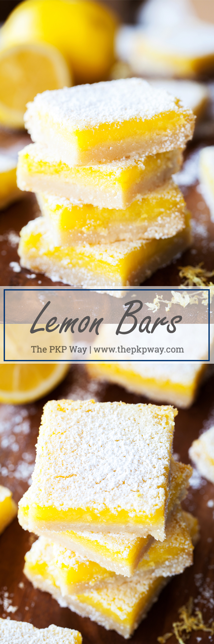 Always a classic, these Lemon Bars feature a silky smooth lemon filling over a melt-in-your-mouth shortbread crust.