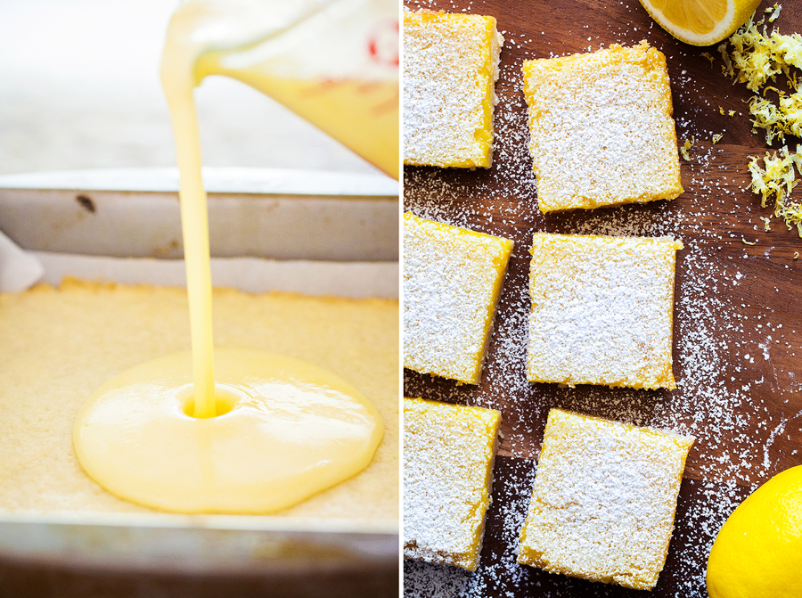 Always a classic, these Lemon Bars feature a silky smooth lemon filling over a melt-in-your-mouth shortbread crust.