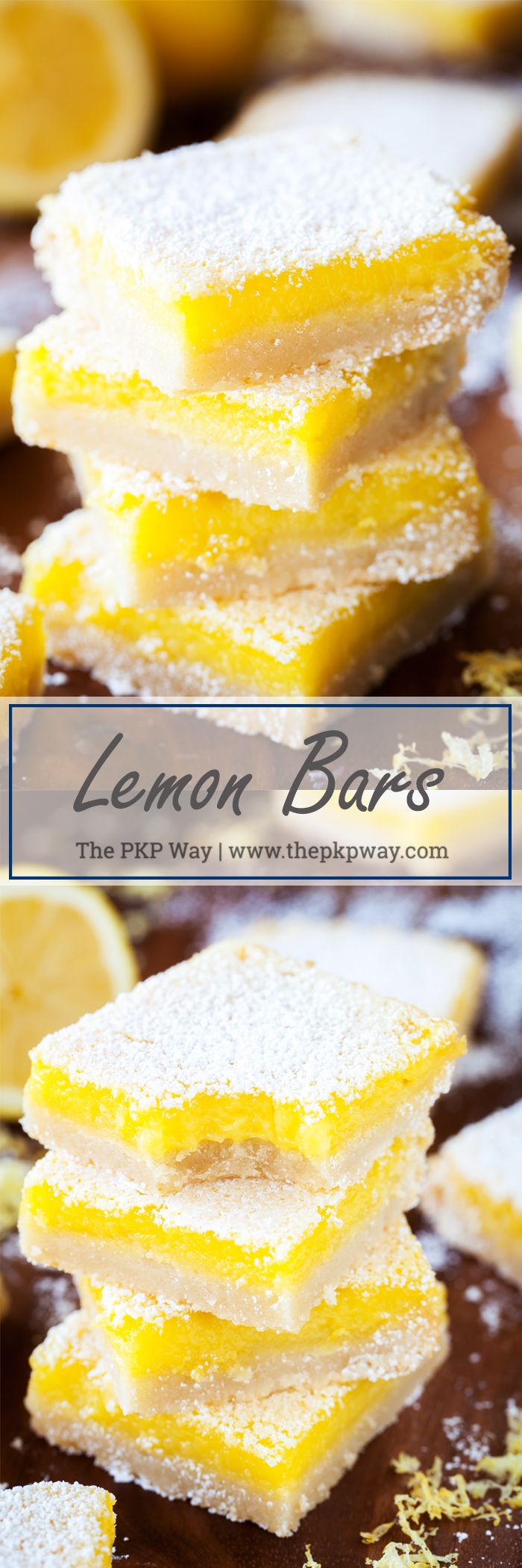 Always a classic, these Lemon Bars feature a silky smooth lemon filling over a melt-in-your-mouth shortbread crust.