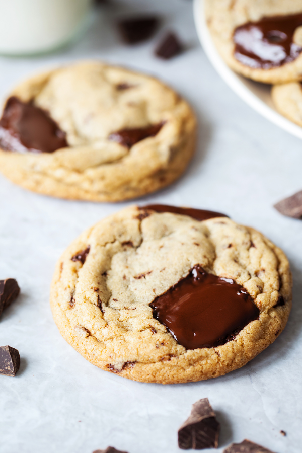 With a tender crumb and puddles of chocolate, these Chewy Chocolate Chunk Cookies will become your go-to recipe!