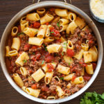 This from-scratch, quick, and easy Italian Sausage Tomato Pasta Sauce will become your go-to meat sauce.