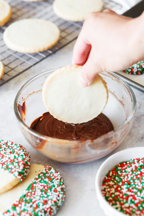 Thick and buttery, these shortbread cookies have a melt-in-your-mouth quality and will become a family favorite year round.