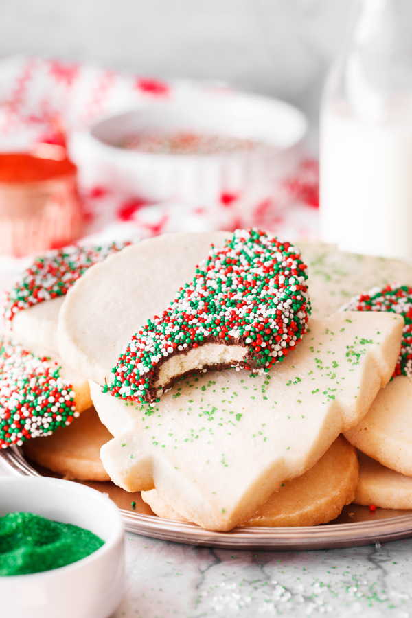 Thick and buttery, these shortbread cookies have a melt-in-your-mouth quality and will become a family favorite year round.