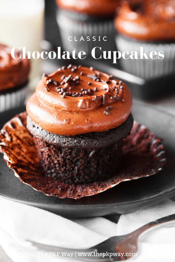 One for your recipe box, these Classic Chocolate Cupcakes are soft, moist, and offer rich chocolate flavor that will satisfy any chocolate craving.