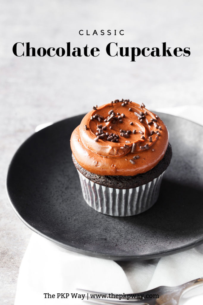 One for your recipe box, these Classic Chocolate Cupcakes are soft, moist, and offer rich chocolate flavor that will satisfy any chocolate craving.