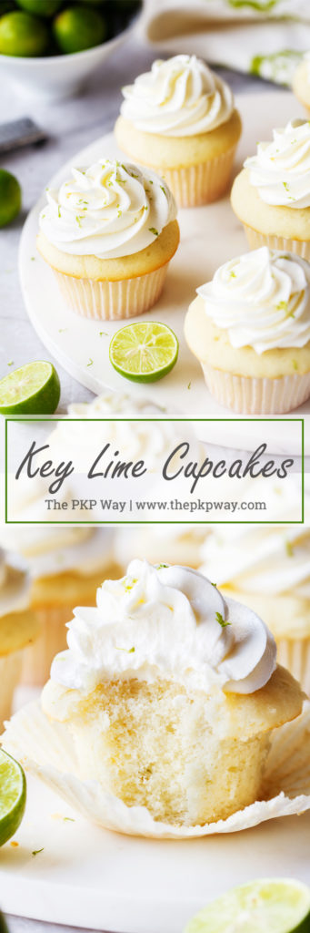 With a velvety key lime cake base and a tart key lime buttercream, each bite of these Key Lime Cupcakes will make you pucker with delight!
