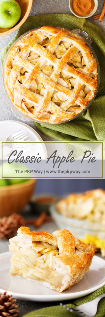 With an all-butter, flaky crust and a hefty tart filling spiked with cinnamon and sugar, this Classic Apple Pie will make its way to your holiday table again and again.