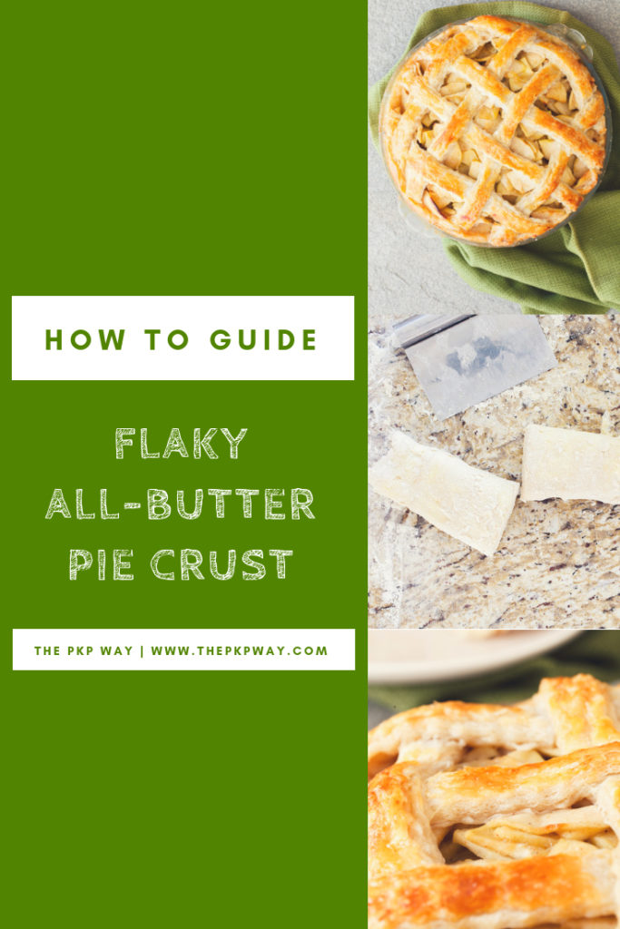 Made using only butter, this flaky all-butter pie crust will be the only recipe you will ever need.