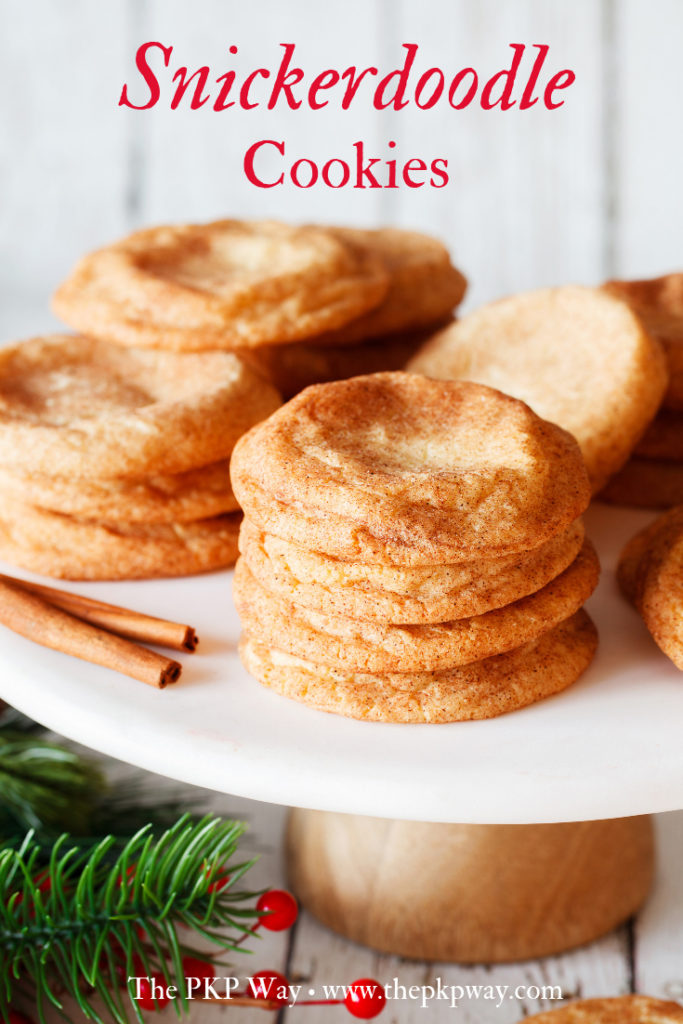 Soft and thick with a cinnamon and sugar coating, these snickerdoodle cookies are all you need for holiday festivities, cookie swaps, and year-round potlucks. 