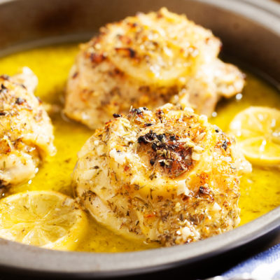 From the Barefoot Contessa herself, Ina Garten's Lemon Chicken is juicy, flavorful, and oh so easy!